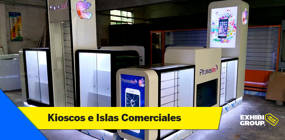 Kioscos e Islas Comerciales