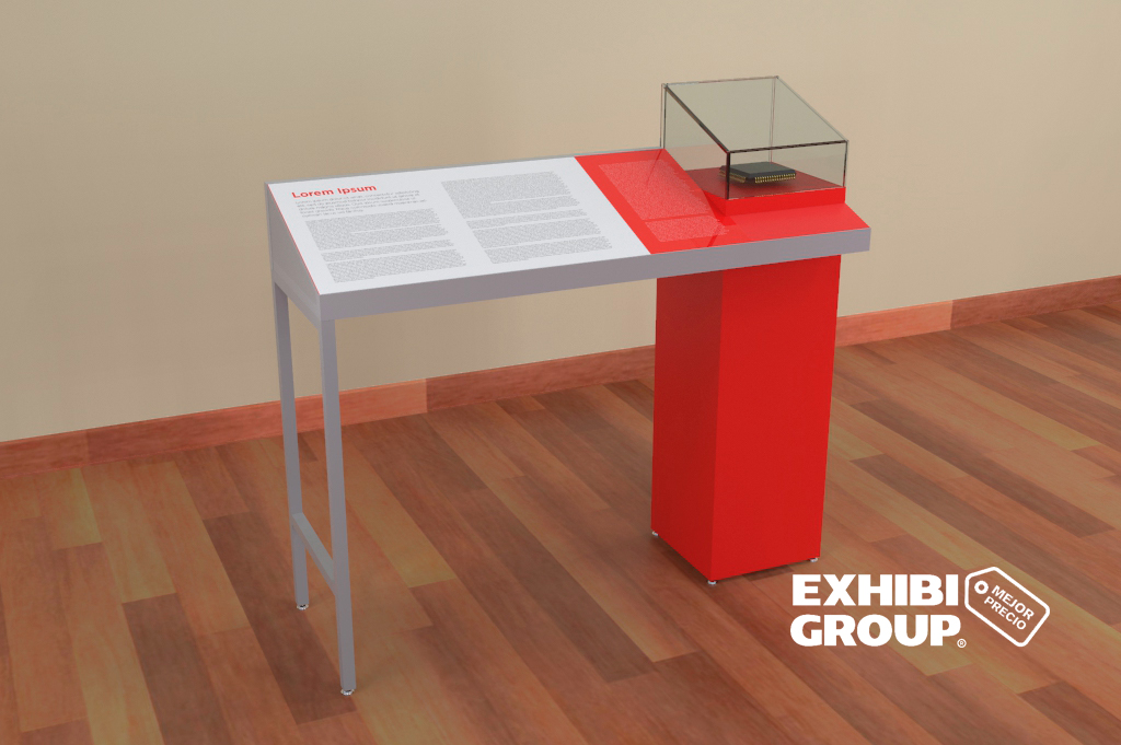 Vitrina para exhibir procesador